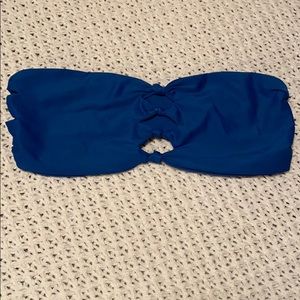 Mikoh Knotted Bandeau bikini Top